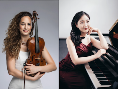 Milena Simovic (viola) and Jung Eun Séverine Kim (piano)